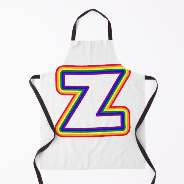 Item preview, Letter Z - Rainbow Stroke Design - LGBTQ designed and sold by MoonsmileProd.