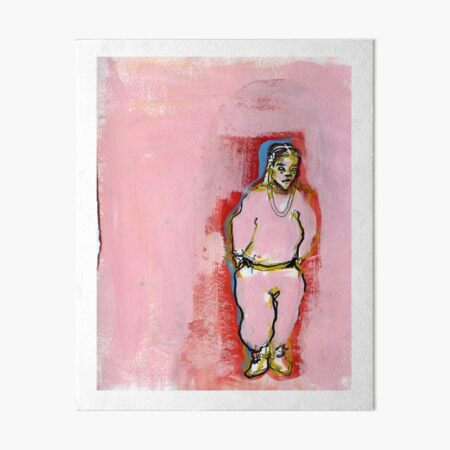 pinksweats Art Board Print
