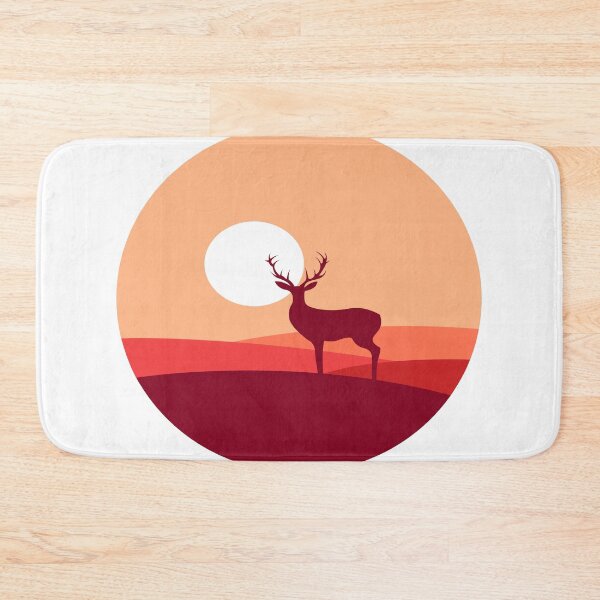 Item preview, Sunset deer designed and sold by MHexagon.