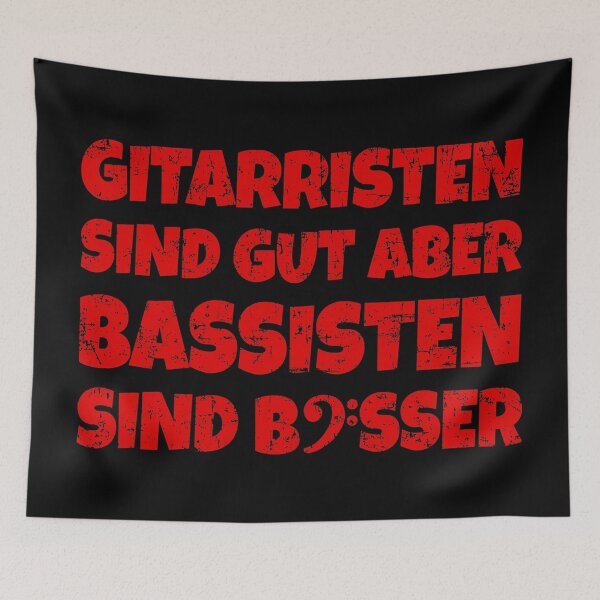 Item preview, Bassists Are Better (Vintage Red) Bass Clef Bass designed and sold by theshirtshops.