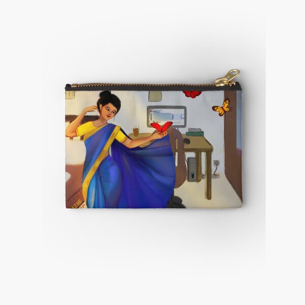 Item preview, Indian Woman in Sari designed and sold by ThazheLogum.