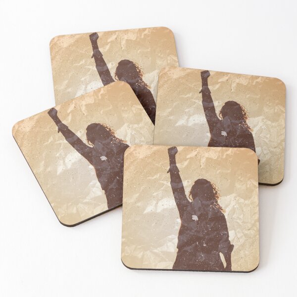 Item preview, Crumpled up Abstract Silhouette of Woman Holding Fist Up.  designed and sold by Joe-s.