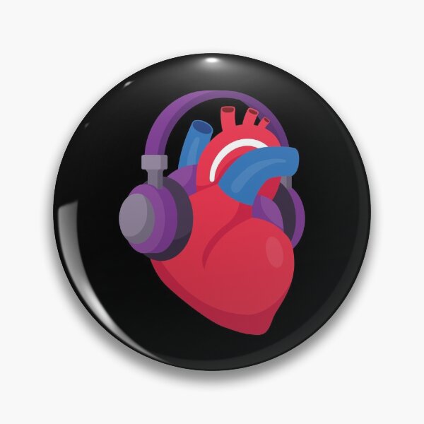 Item preview, I love Music Heart - Music Lover Gift designed and sold by Sandra78.