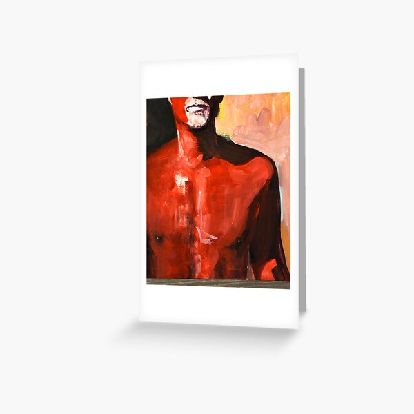 red man Greeting Card