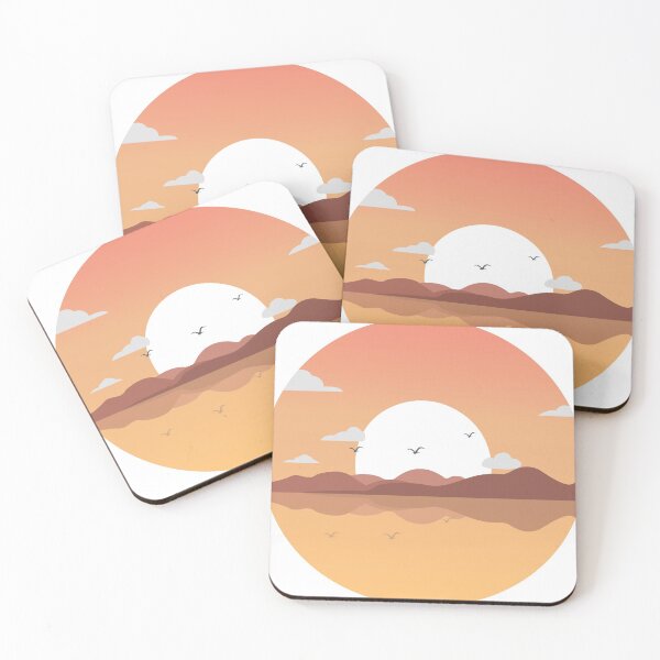 Item preview, Desert in sunset designed and sold by MHexagon.