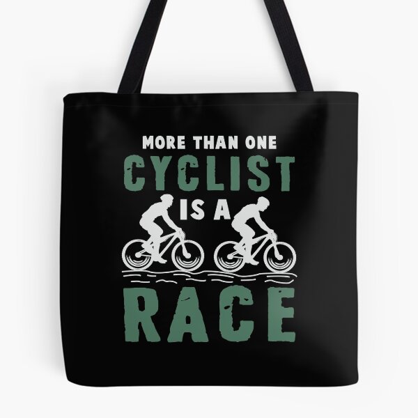 Item preview, More Than One Cyclist Is A Race - Mountain Biking - Gift for Cyclist - MTB designed and sold by Printedpath.