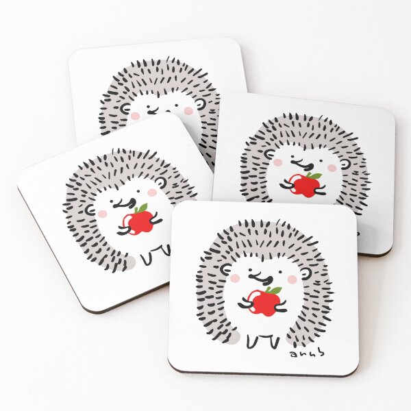 Item preview, A HEDGEHOG BOY, APPLE LOVER designed and sold by is-ann-are.