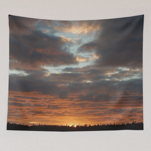 Item preview, Orange Sunset Over Trees designed and sold by 2020getinspired.