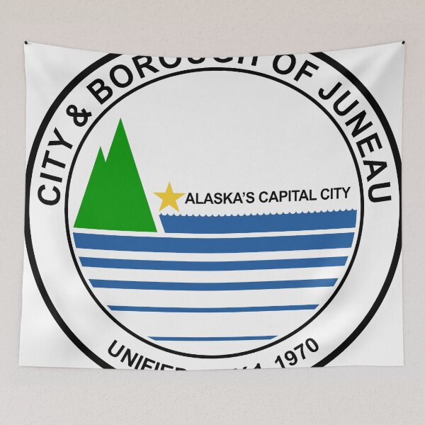 Item preview, Juneau Seal Flag. Seal Flag of Juneau designed and sold by toluk.