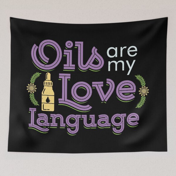 Item preview, Oils Are My Love Language - Funny Essential Oil Gift designed and sold by Sandra78.