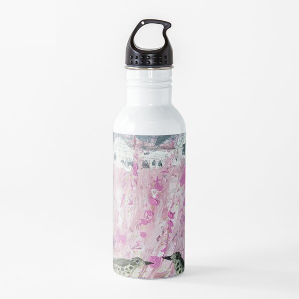 Thrushes and foxgloves Water Bottle