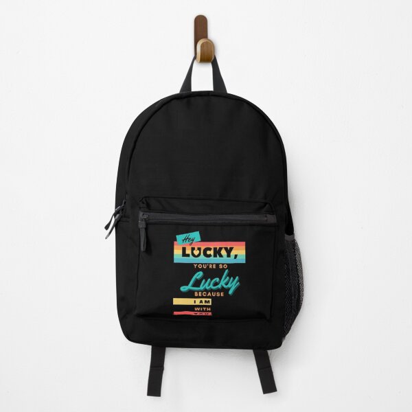 Item preview, Hey Lucky I With U | Attitude,Saying,motivation Design designed and sold by Hit-TShirt.