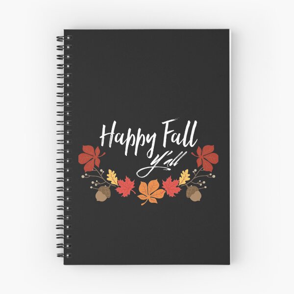 Artikelvorschau, Happy Fall y'all, Happy Fall, Herbstsaison Design entworfen und verkauft von Theteebrewing.