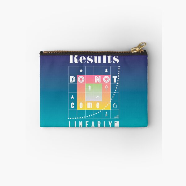 Item preview, Results don't come linearly designed and sold by quotesonposters.