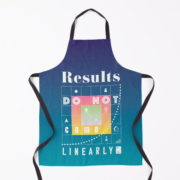 Item preview, Results don't come linearly designed and sold by quotesonposters.