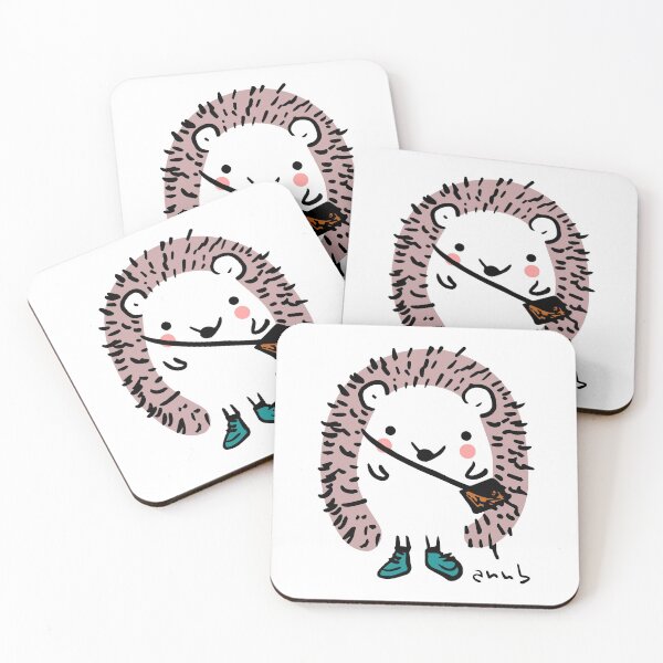 Item preview, A HEDGEHOG DELIVERY BOY, SNEAKER LOVER designed and sold by is-ann-are.