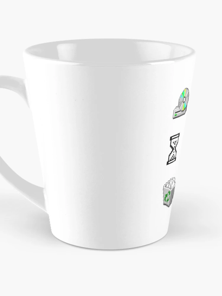 Thumbnail 3 of 4, Coffee Mug, Windows 95 Computer Icon Sticker Pack Collection designed and sold by OFFICIAL-CANDY.