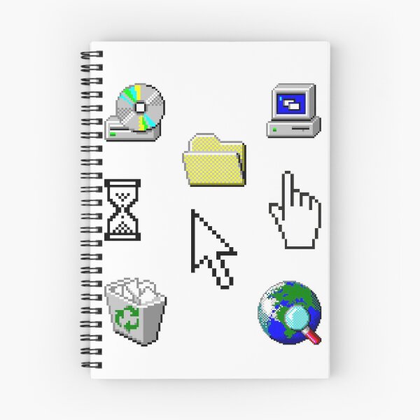 Item preview, Windows 95 Computer Icon Sticker Pack Collection designed and sold by OFFICIAL-CANDY.