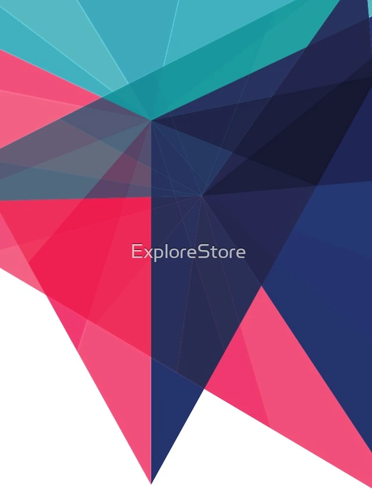 Thumbnail 4 of 4, iPhone Case, Triangular geometric pattern designed and sold by ExploreStore.