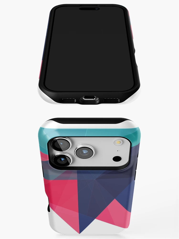 Thumbnail 3 of 4, iPhone Case, Triangular geometric pattern designed and sold by ExploreStore.
