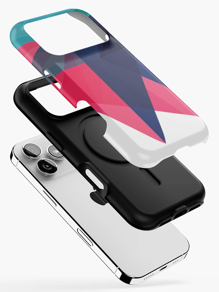 Thumbnail 2 of 4, iPhone Case, Triangular geometric pattern designed and sold by ExploreStore.