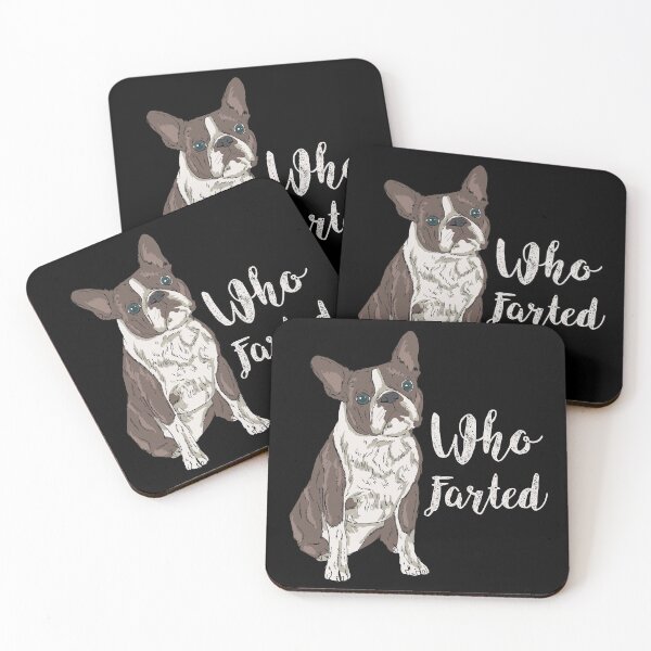 Item preview, Who Farted - Funny Cute Boston Terrier Dog Gift designed and sold by Sandra78.
