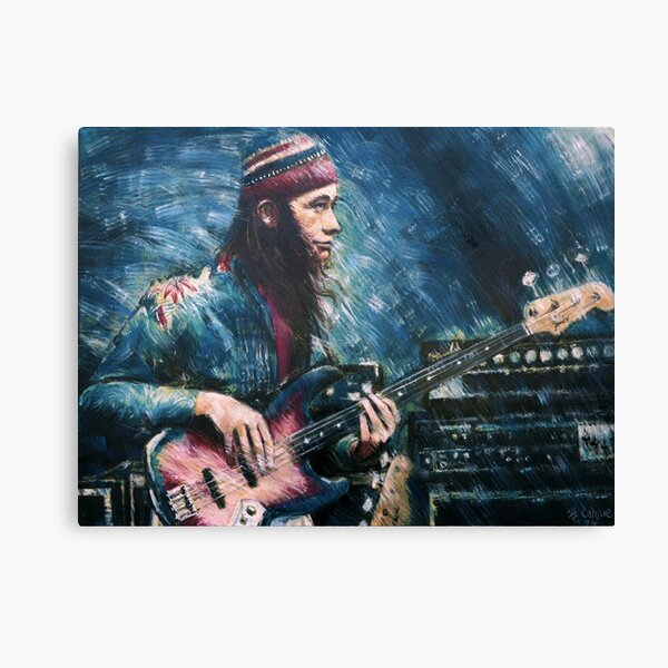 bass guitar canvas art