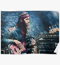 Portrait of Jaco Pastorius Poster
