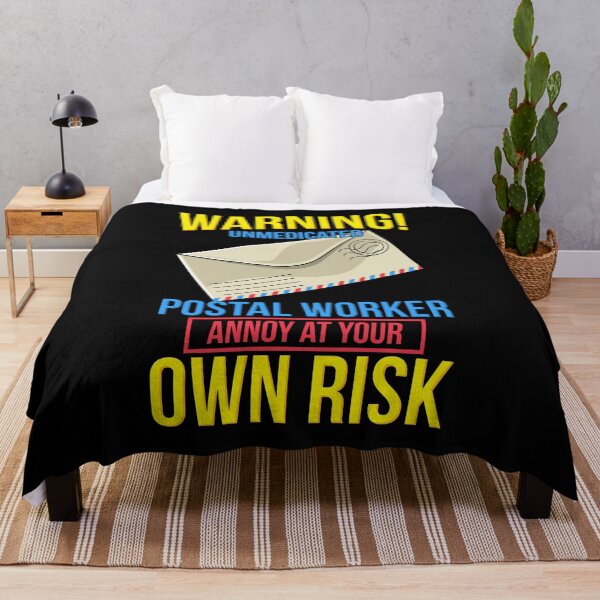 Item preview, Funny Mailman Gift Postal Worker Annoy At Own Risk designed and sold by Sandra78.