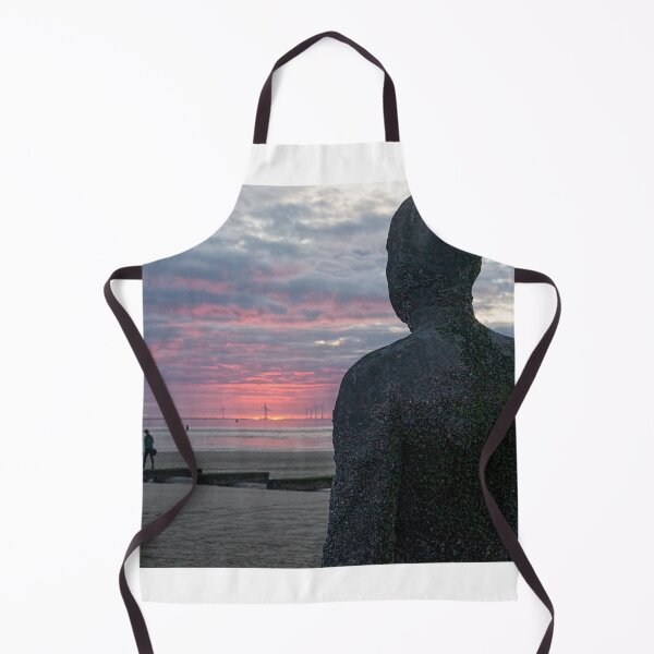 Item preview, Iron Man at Sunset, Crosby beach designed and sold by Beverley Goodwin.