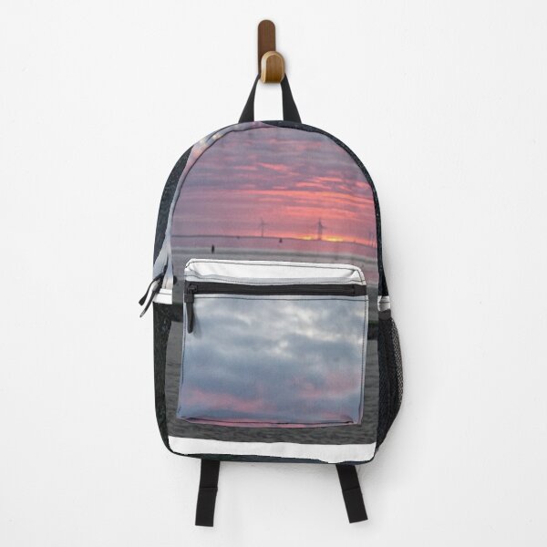 Item preview, Iron Man at Sunset, Crosby beach designed and sold by Beverley Goodwin.