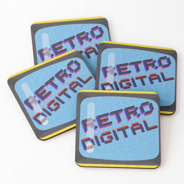 Item preview, "RETRO DIGITAL" old-school pixel screen  designed and sold by Raspberden.