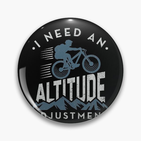Item preview, Funny MTB Design - Mountain Biking - Gift for Cyclist - MTB - Altitude Adjustment designed and sold by Printedpath.