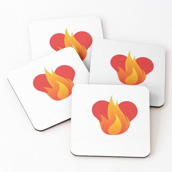 Item preview, ❣️flaming heart designed and sold by TimeOfTheFuture.