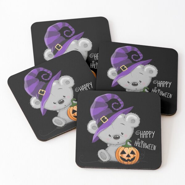 Item preview, Happy Halloween Wizard Teddy designed and sold by lucidfrog.