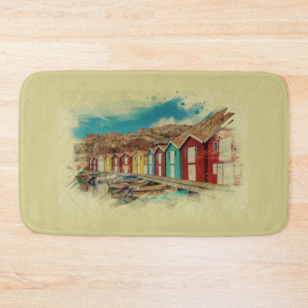 Item preview, Fisherman's Hut designed and sold by gooddesignart.