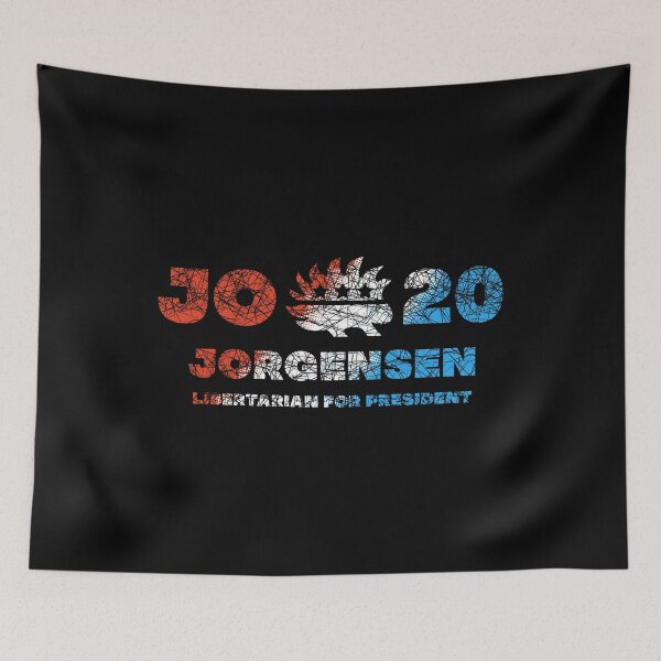 Item preview, Jo Jorgensen Libertarian For President Porcupine Jo 20 Red White and Blue designed and sold by NoveltyMerch.
