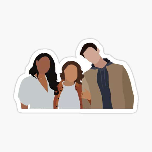 The West-Allen Family Glossy Sticker