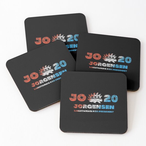 Item preview, Jo Jorgensen Libertarian For President Porcupine Jo 20 Red White and Blue designed and sold by NoveltyMerch.