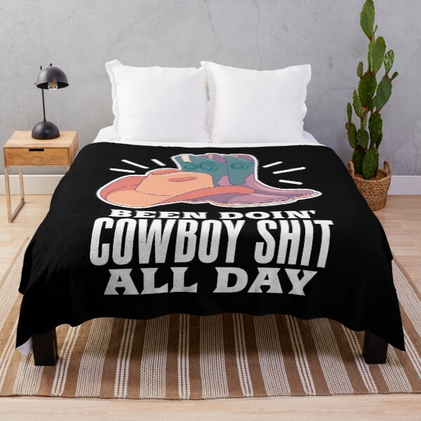 Item preview, Funny Country Western Gift Been Doin Cowboy Shit designed and sold by Sandra78.