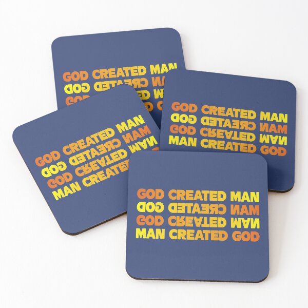Item preview, GOD CREATED MAN designed and sold by SPACESHEEP0202.
