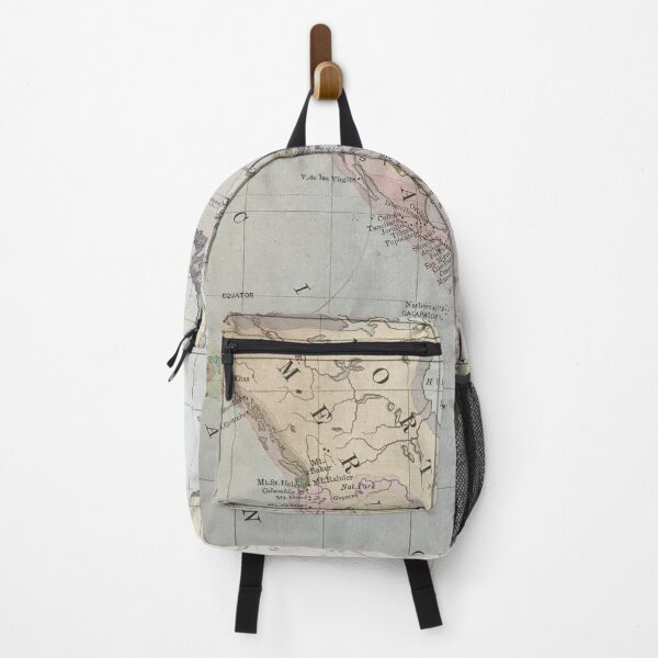Item preview, Volcano Map, 1800s, United States, North America, South America designed and sold by djrunnels.