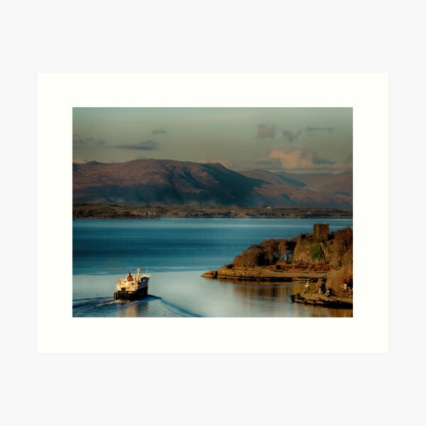 Item preview, Leaving Oban on a fine morning designed and sold by Islandsimages.