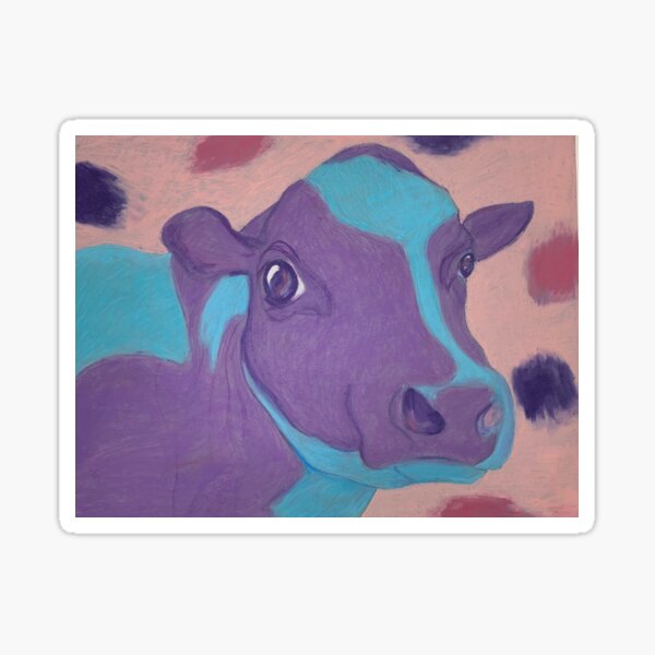 Cow Sticker
