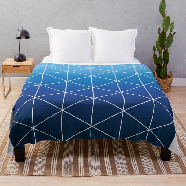 Item preview, Blue geometric triangles designed and sold by ProductsForYou.