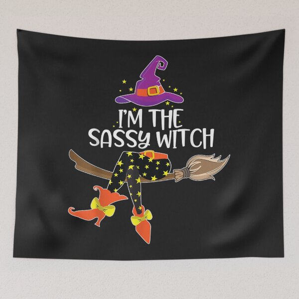 Item preview, I'm the Sassy Witch Halloween Matching Group Costume designed and sold by LaThresRice.