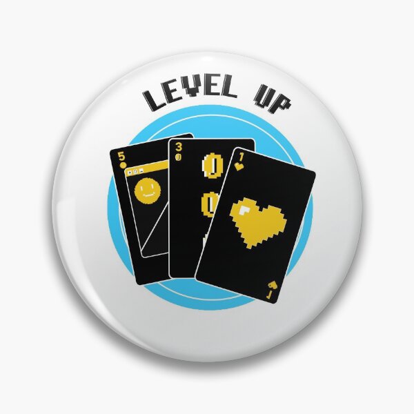 Item preview, Playing Cards, Level Up, Gaming designed and sold by RicePaste.