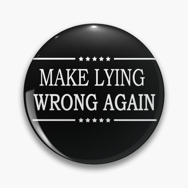 Item preview, Make lying afraid again vote 2020 shirt designed and sold by FHdesigns.