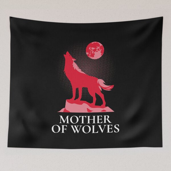 Item preview, Mother of Wolves designed and sold by CrimsonKnights.