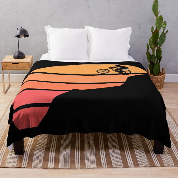 Item preview, Mountain bike silhouette in the sunset designed and sold by shaune23.